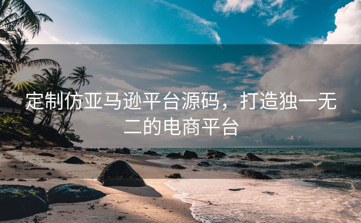 定制仿亚马逊平台源码，打造独一无二的电商平台