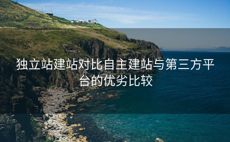 独立站建站对比自主建站与第三方平台的优劣比较